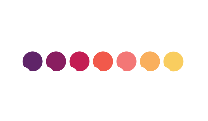ロゴのカラーチャート