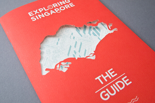 シンガポールを分析したパンフレット