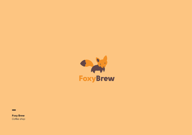 狐のロゴデザイン