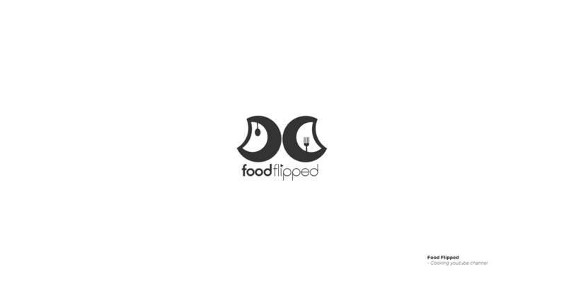 料理動画サイトのロゴデザイン