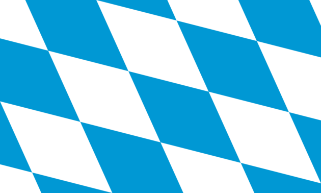 バイエルン州の州旗