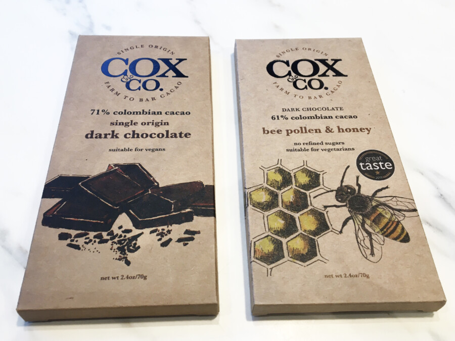 COX & Co. Cacaoのパッケージデザイン1