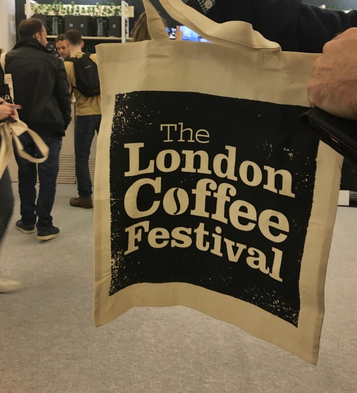 London Coffee Festivalのエコバッグデザイン