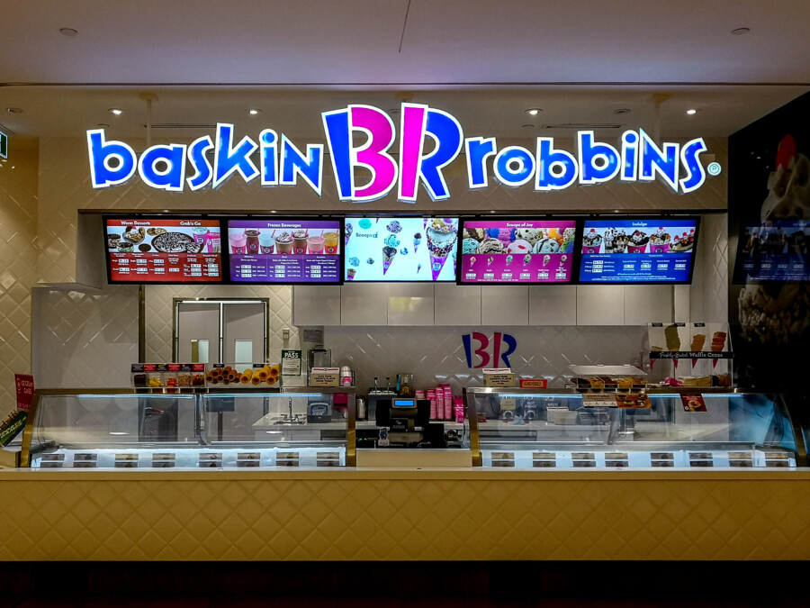 Baskin Robbinsの店舗