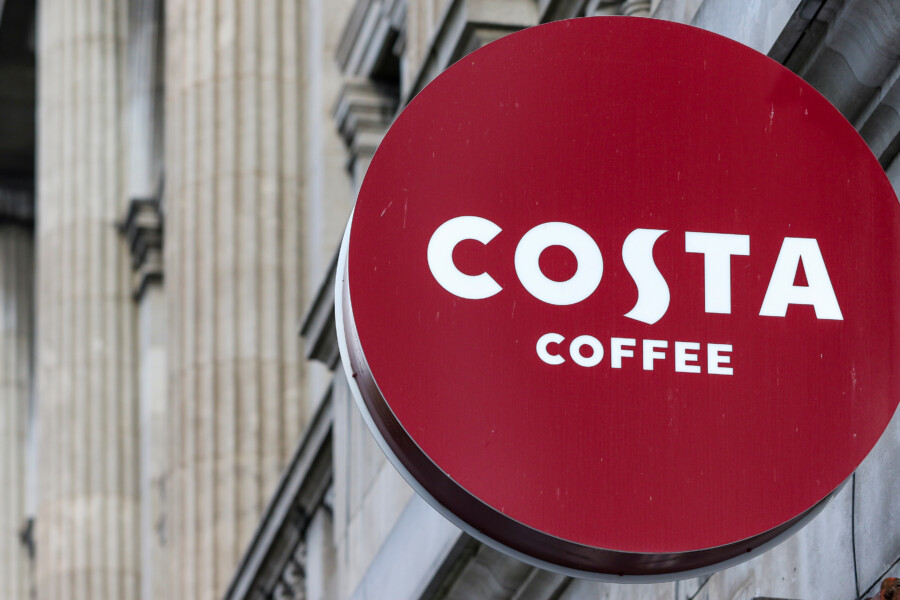 Costa Coffeeのロゴデザイン