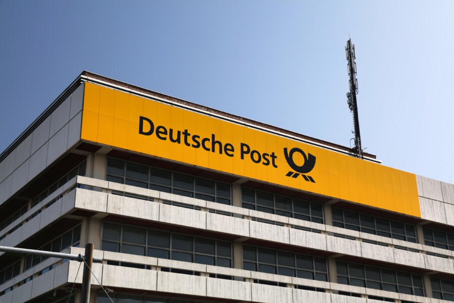 ドイツ郵便のロゴ