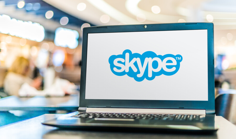 Skypeのロゴデザイン