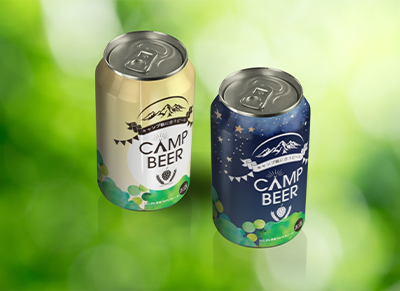 ビール缶のデザイン