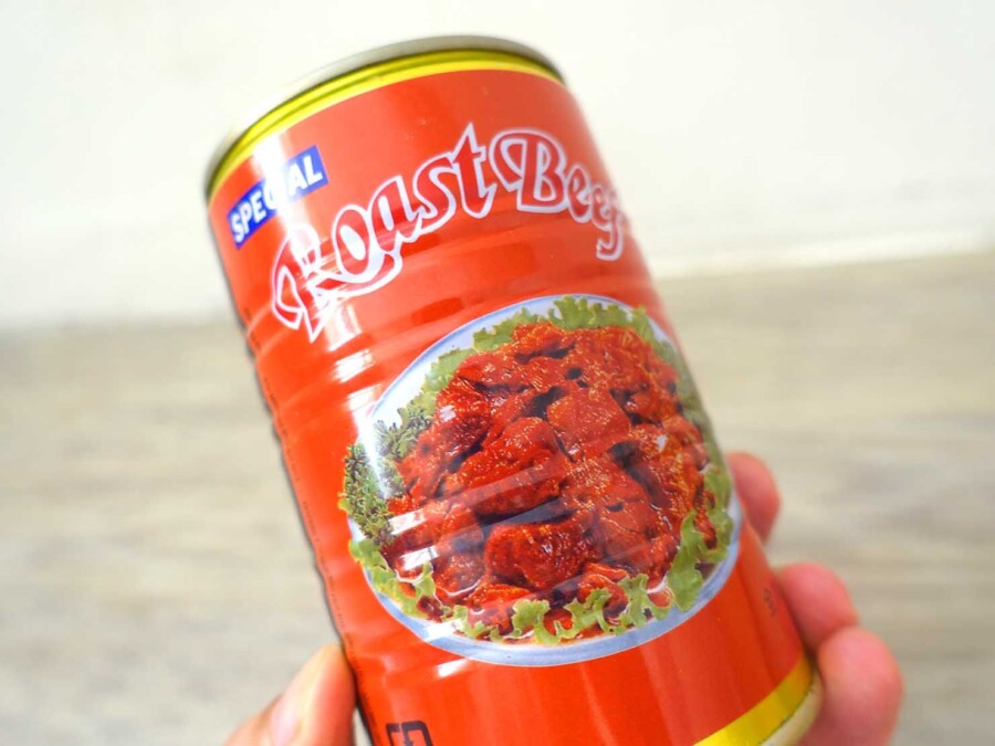 牛肉麵の缶詰デザイン3